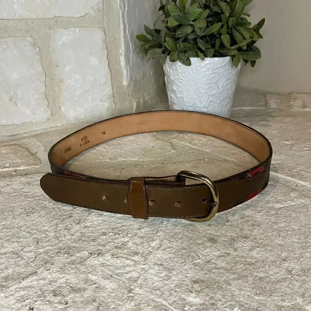 Snakeskin Belt sz 34